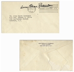 Eleanor Roosevelt Letter Signed From 1962 When She Served as Chair of the Presidential Commission on the Status of Women Under John F. Kennedy